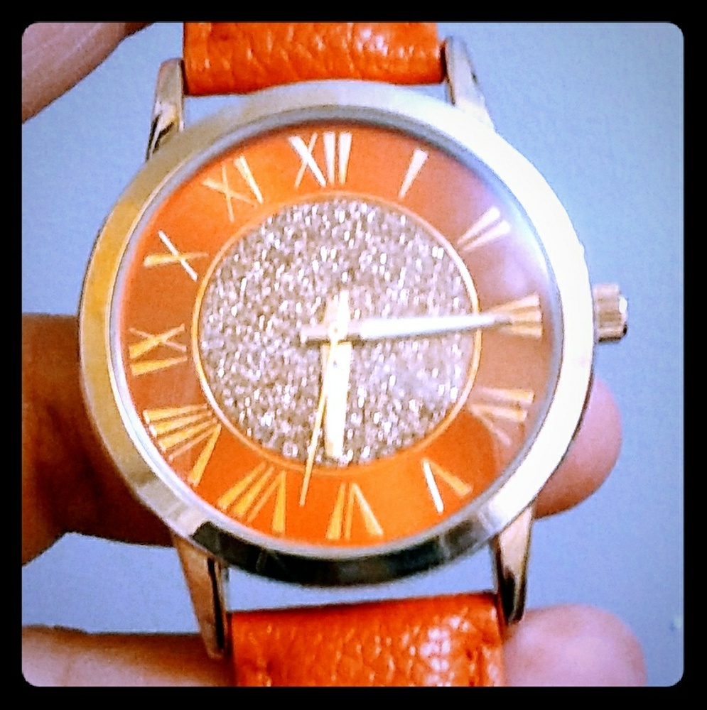 4 genuine leather band watches